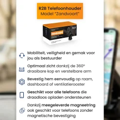MagSafe Autohouder met Draadloos Opladen Telefoon & Tablethouders
