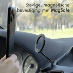 Clearance MagSafe Telefoonhouder Dashboard - Zwart Telefoon & Tablethouders