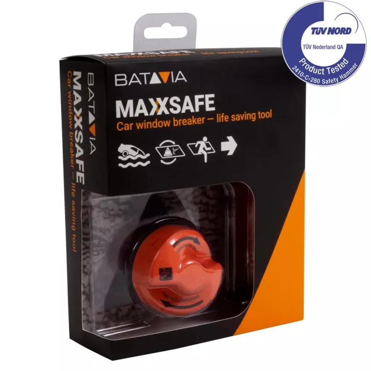 Discount MaxxSafe - Veiligheidshamer en autoruitbreker Noodhamers