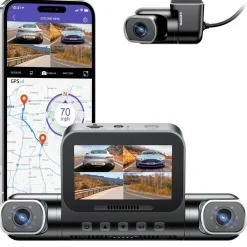 Discount M660 4CH 128gb 2K Wifi GPS 360 graden dashcam Dashcams