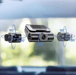 Discount M660 4CH 128gb 2K Wifi GPS 360 graden dashcam Dashcams