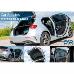 Hot Mercedes A-Klasse W177 HB 5 deurs 2018 - Zonneschermen Autozonneschermen