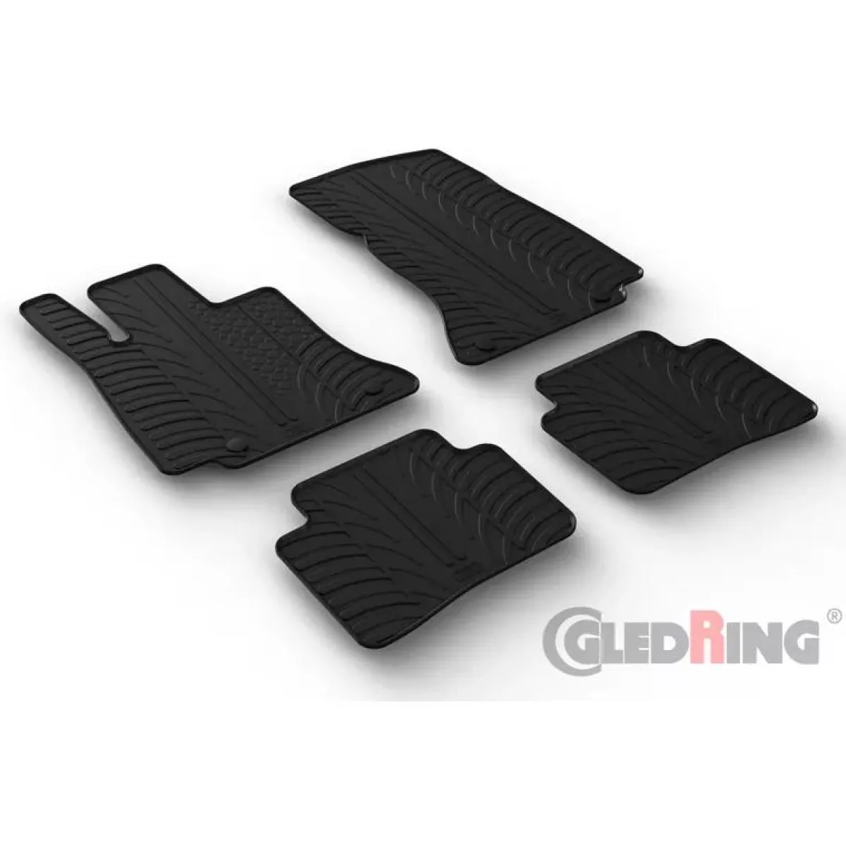 Best Mercedes C-Klasse W206 2021 - Rubbermatten Automatten