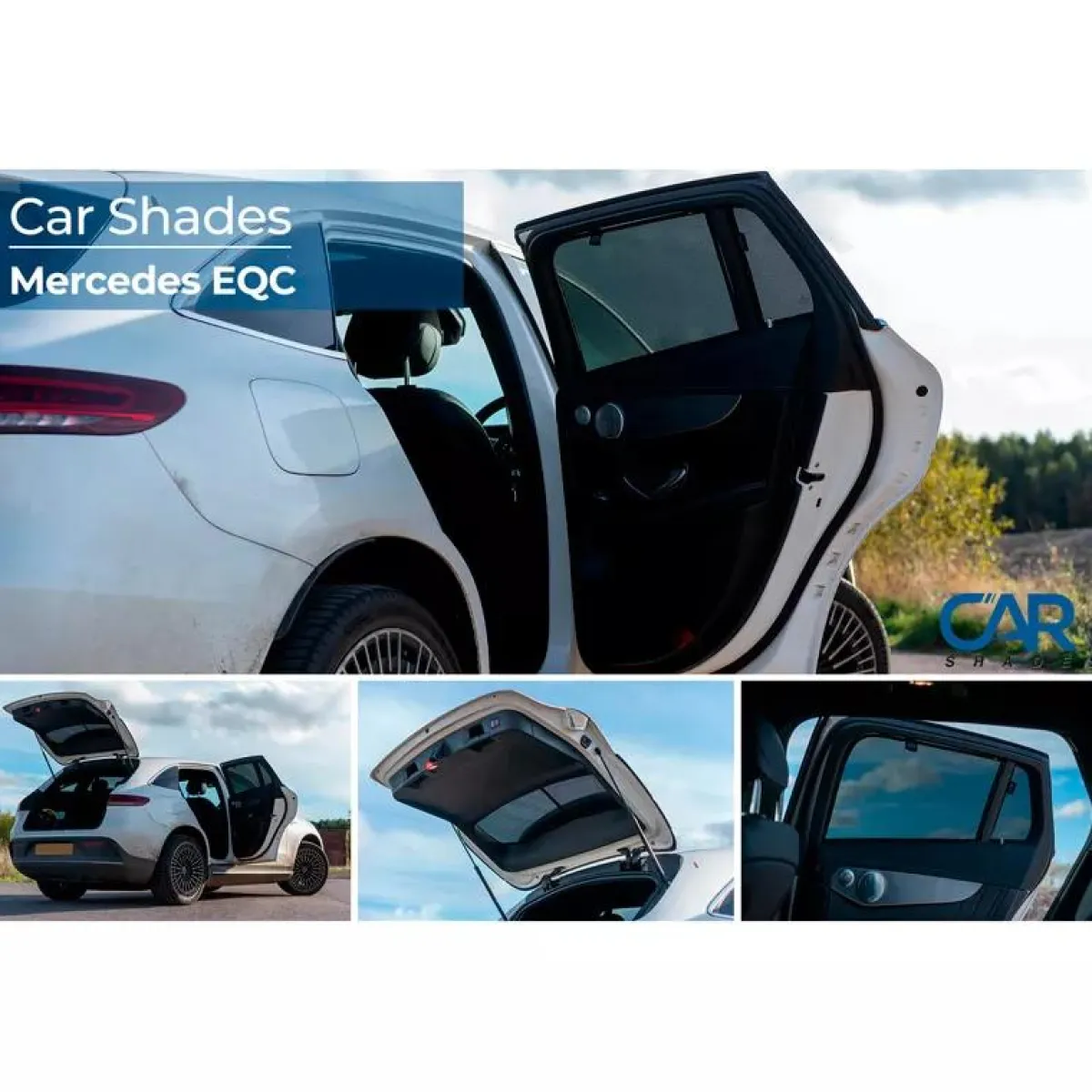 Best Mercedes EQC (N293) 2019 - Zonneschermen Autozonneschermen