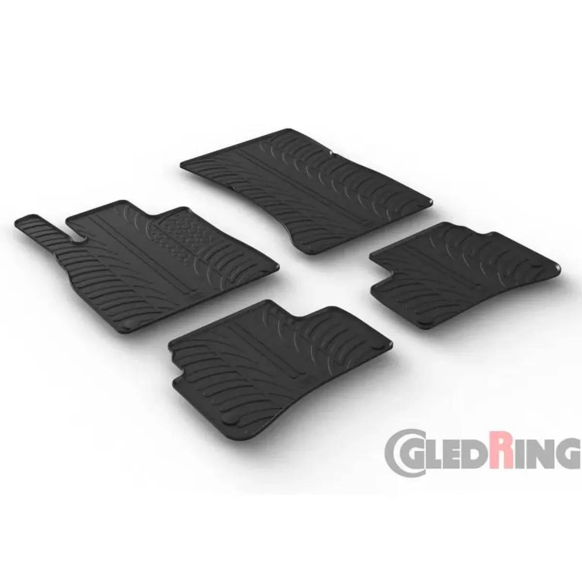 Outlet Mercedes S-Klasse W222 9/2013-8/2020 - Rubbermatten Automatten