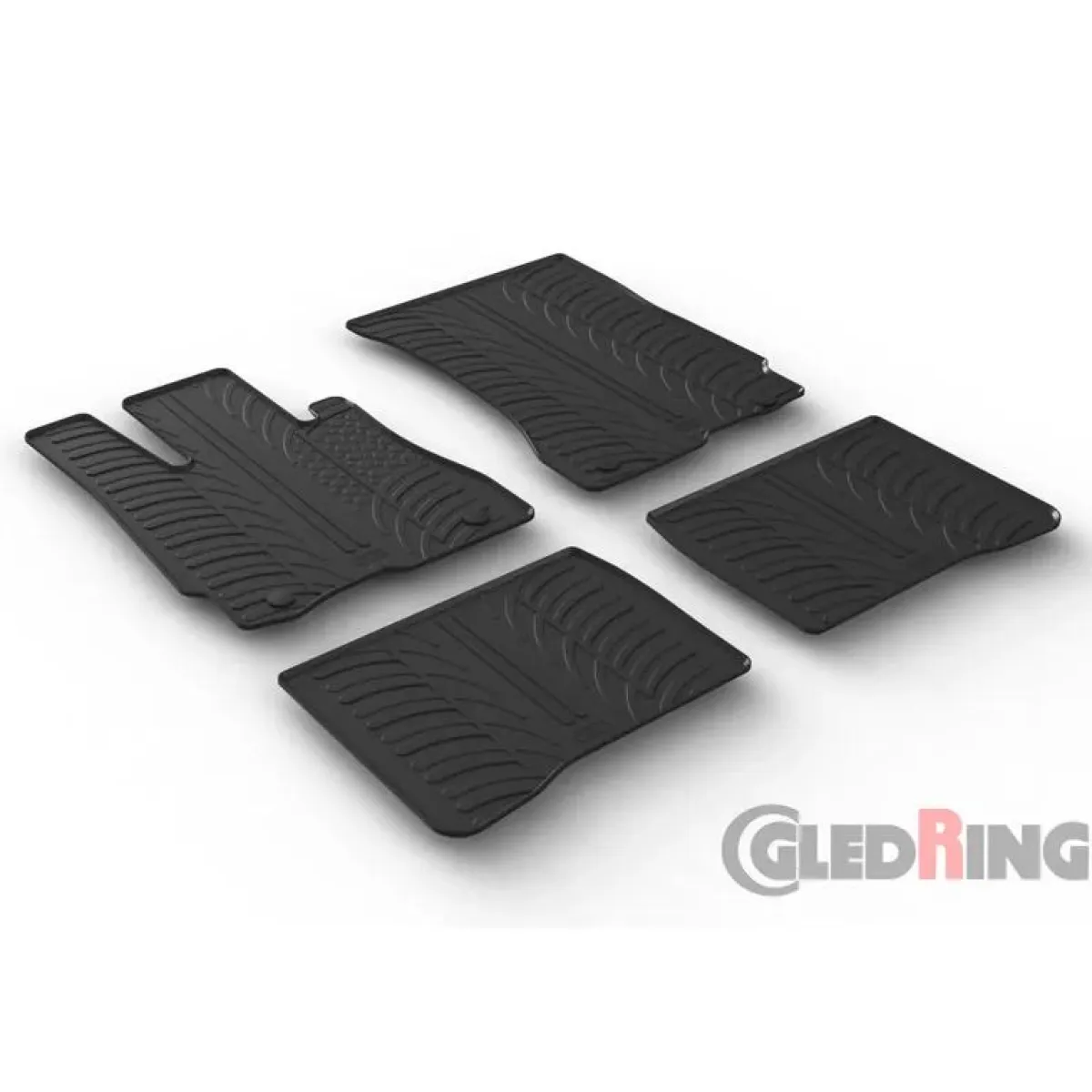 New Mercedes S-Klasse W221 2005-2013 - Rubbermatten Automatten
