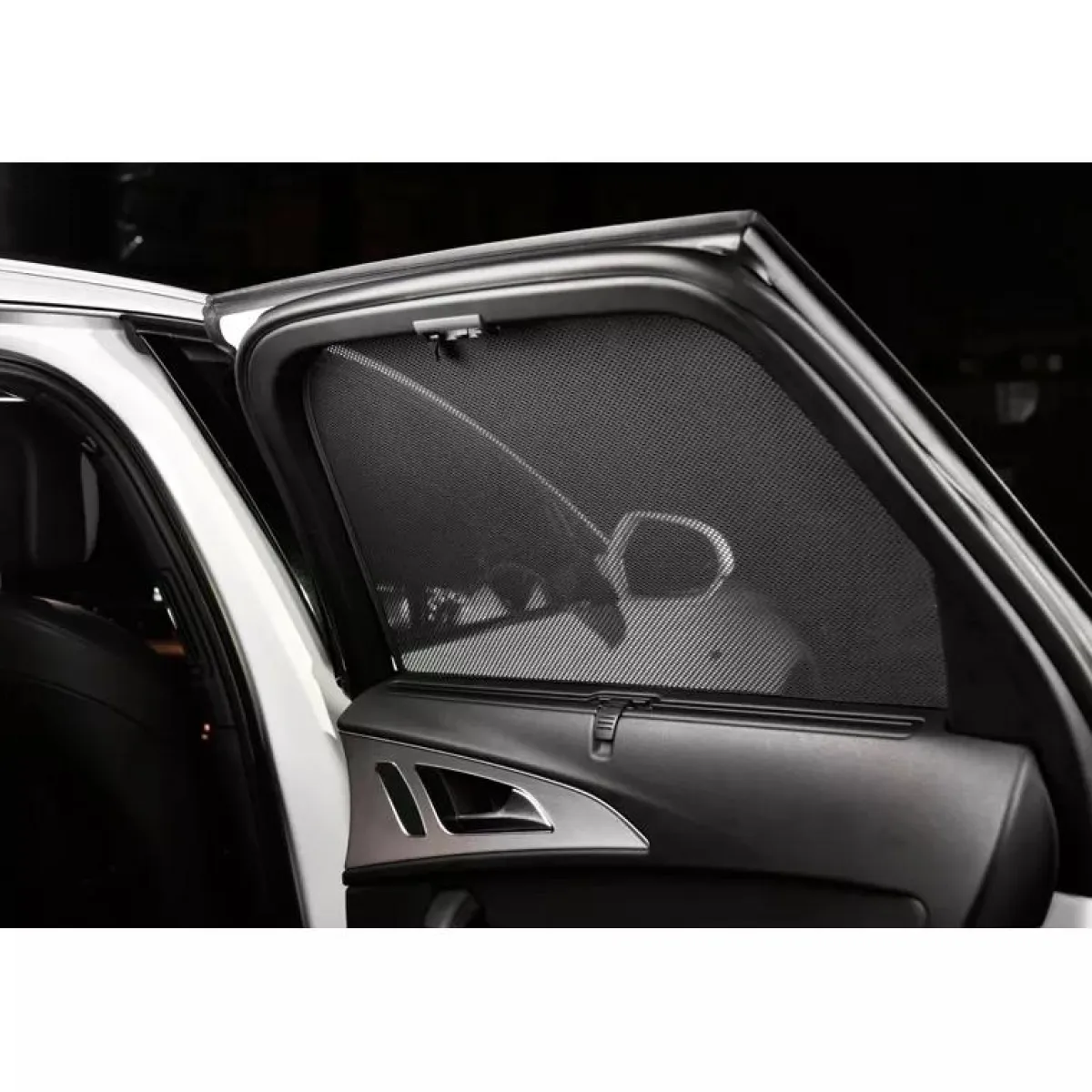 Best Mercedes Vito 5 deurs (voor modellen met 2 schuifdeuren) XLWB extra lange wielbasis 2014 - Zonneschermen Autozonneschermen