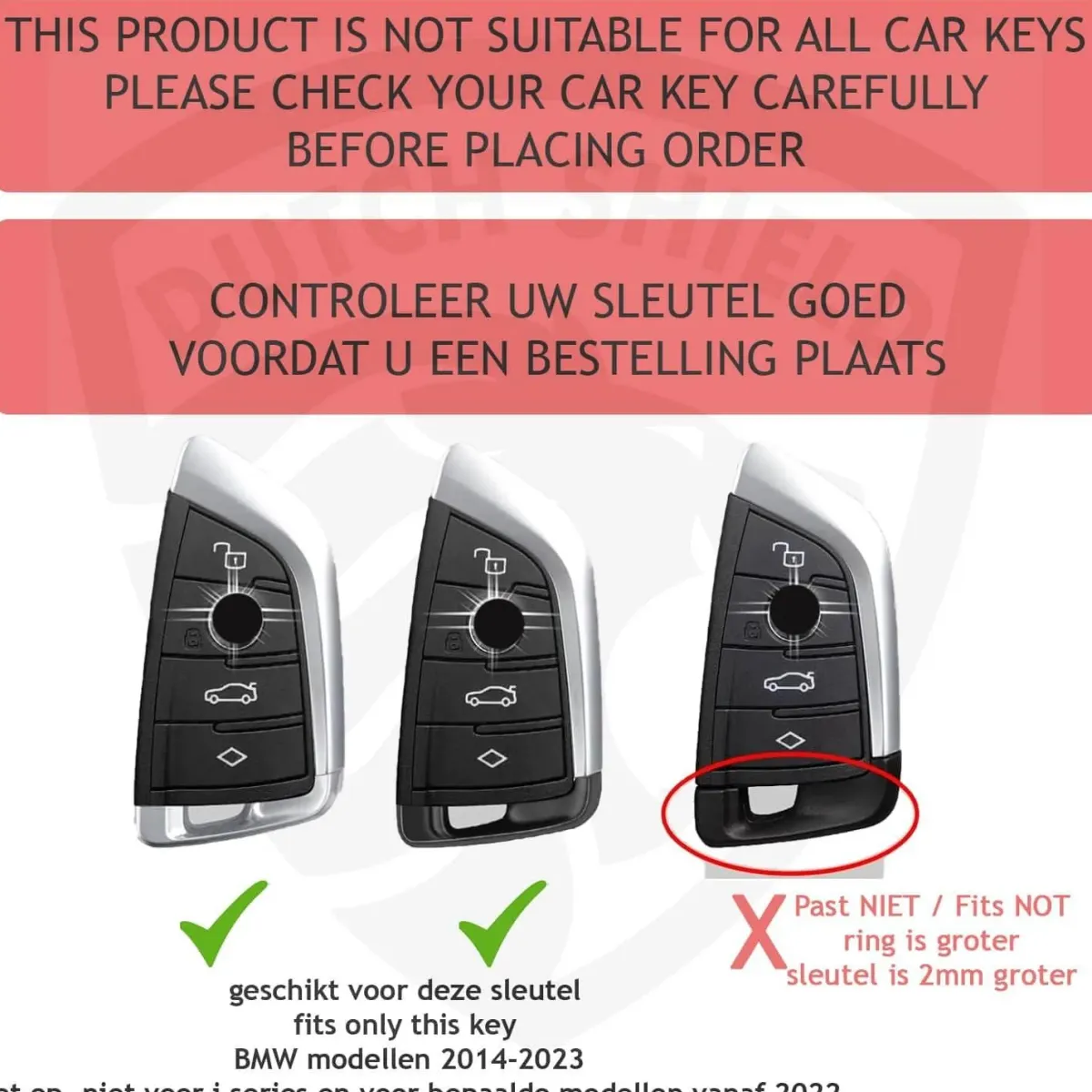 Hot Metalen Sleutelhoesje voor Bmw grijs B4APU Autosleutelhoesjes