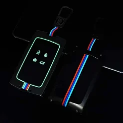 Online Metalen Sleutelhoesje voor Dacia grijs B Autosleutelhoesjes