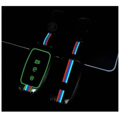 Discount Metalen Sleutelhoesje voor Kia grijs A3A Autosleutelhoesjes