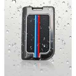 New Metalen Sleutelhoesje voor Lync & Co grijs 01 Autosleutelhoesjes