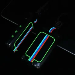 Metalen Sleutelhoesje voor Mazda grijs B3 Autosleutelhoesjes