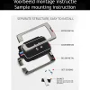 Hot Metalen Sleutelhoesje voor Mitsubishi grijs B Autosleutelhoesjes