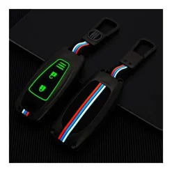 Discount Metalen Sleutelhoesje voor Suzuki grijs A3A Autosleutelhoesjes