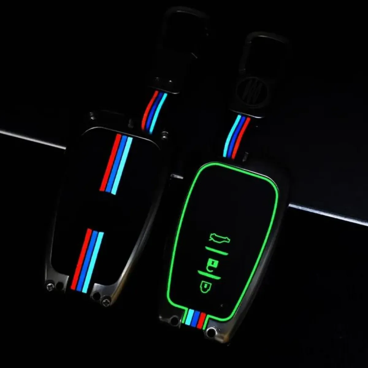 New Metalen Sleutelhoesje voor Toyota grijs B3A Autosleutelhoesjes
