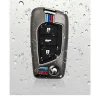 Metalen Sleutelhoesje voor Toyota grijs C3 Autosleutelhoesjes