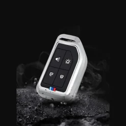 Outlet Metalen Sleutelhoesje voor Volvo Truck - 4 knoppen Autosleutelhoesjes