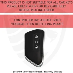 Hot Metalen Sleutelhoesje VW - Skoda - Seat - Cupra G3 Autosleutelhoesjes
