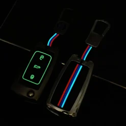 Best Metalen Sleutelhoesje VW - Skoda - Seat - Cupra A3 Autosleutelhoesjes