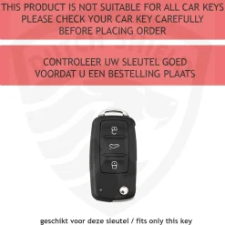 Best Metalen Sleutelhoesje VW - Skoda - Seat - Cupra A3 Autosleutelhoesjes