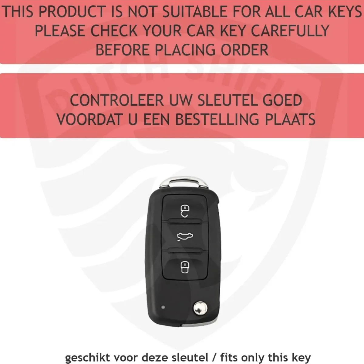 Best Metalen Sleutelhoesje VW - Skoda - Seat - Cupra A3 Autosleutelhoesjes