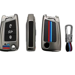 Discount Metalen Sleutelhoesje VW - Skoda - Seat - Cupra B3 Autosleutelhoesjes