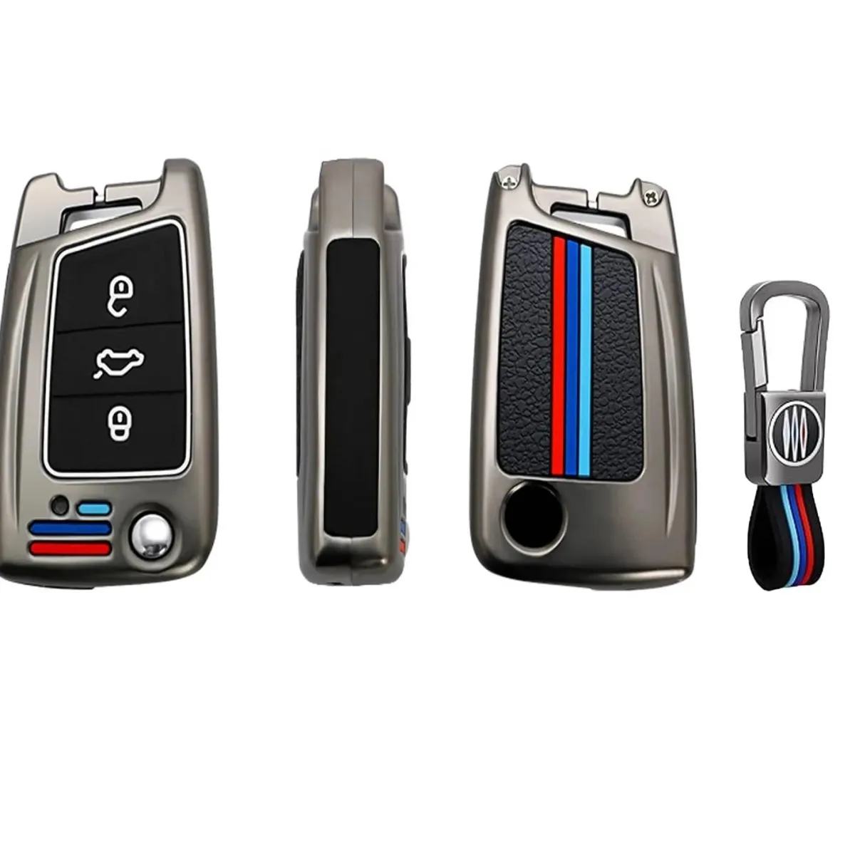 Discount Metalen Sleutelhoesje VW - Skoda - Seat - Cupra B3 Autosleutelhoesjes