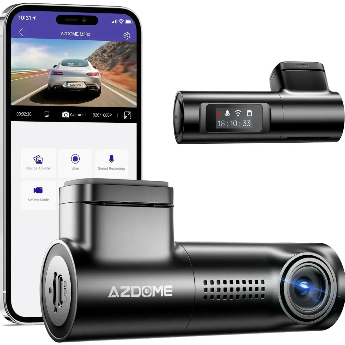 Sale M330 Full HD Wifi dashcam Dashcams