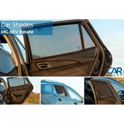 Discount MG 5 (EV) SW 2020 - Zonneschermen achterportieren Autozonneschermen