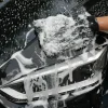 Hot Microvezel Autowashandschoen Zwart Auto Wassen
