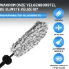 Discount Microvezel Velgenborstel - 2 Afneembare Borstels Auto Wassen