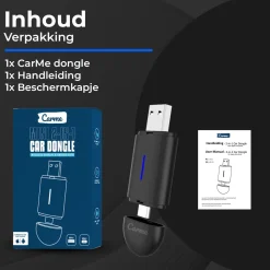 New Mini 2-in-1 CarPlay & Android Auto Dongle Draadloze Ontvangers