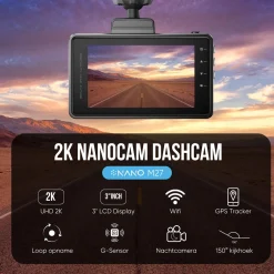 Clearance M27 2K QuadHD Wifi GPS 32gb dashcam Dashcams