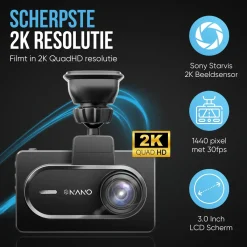 Clearance M27 2K QuadHD Wifi GPS 32gb dashcam Dashcams