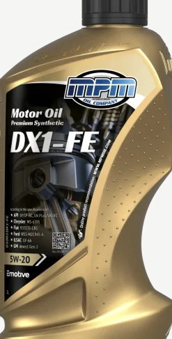 Online Motorolie 5w20 dx1 fuel economy premium Oliën & Vloeistoffen