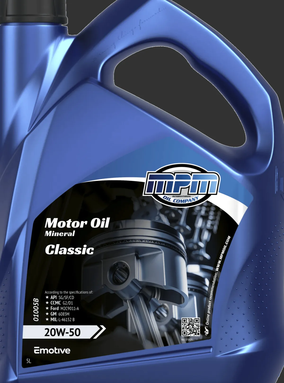 Online Motorolie 20w50 multi grade classic | 5 Oliën & Vloeistoffen