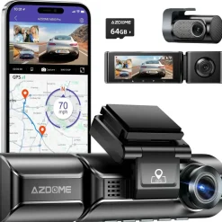 Online M550 Pro 3CH 4K Wifi GPS 64gb dashcam Dashcams