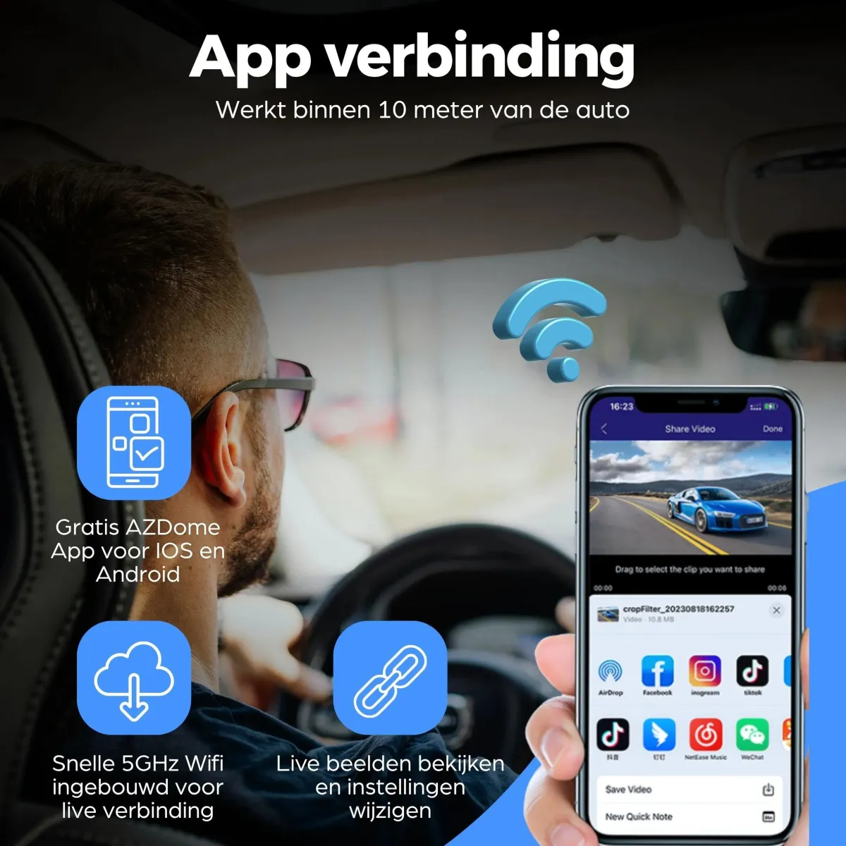 Sale M770 Pro 1CH 4K Wifi GPS 64gb dashcam Dashcams