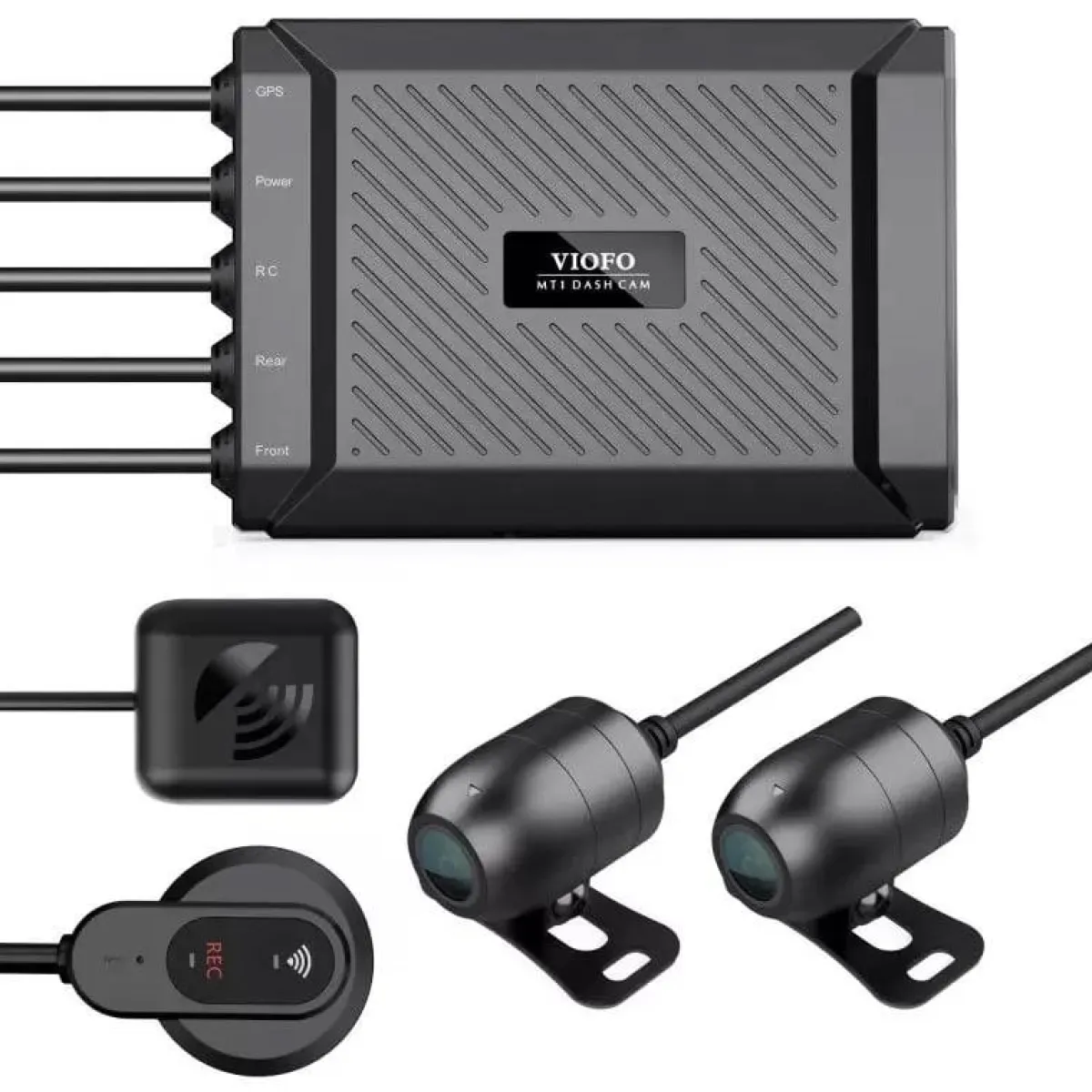 MT1 2CH Dual Wifi GPS 32gb motor dashcam Dashcams