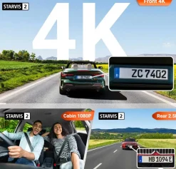 Hot N4 Pro S Cloud 3CH 4K Wifi GPS dashcam Dashcams