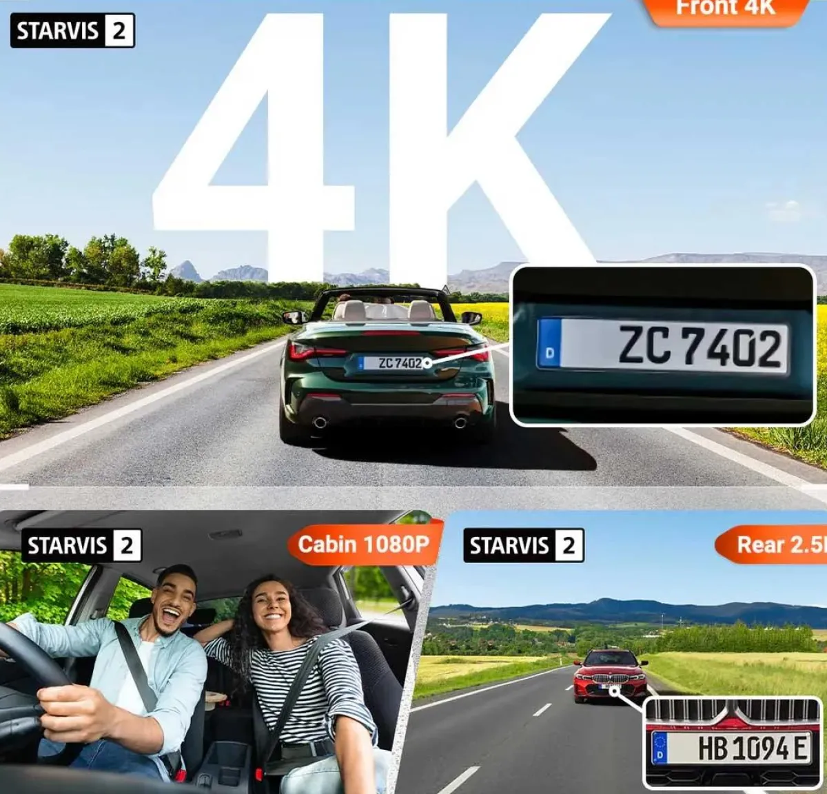 Hot N4 Pro S Cloud 3CH 4K Wifi GPS dashcam Dashcams