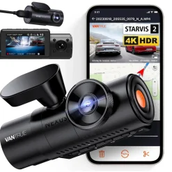 Sale N4 Pro Triple 3CH 4K Wifi GPS dashcam Dashcams