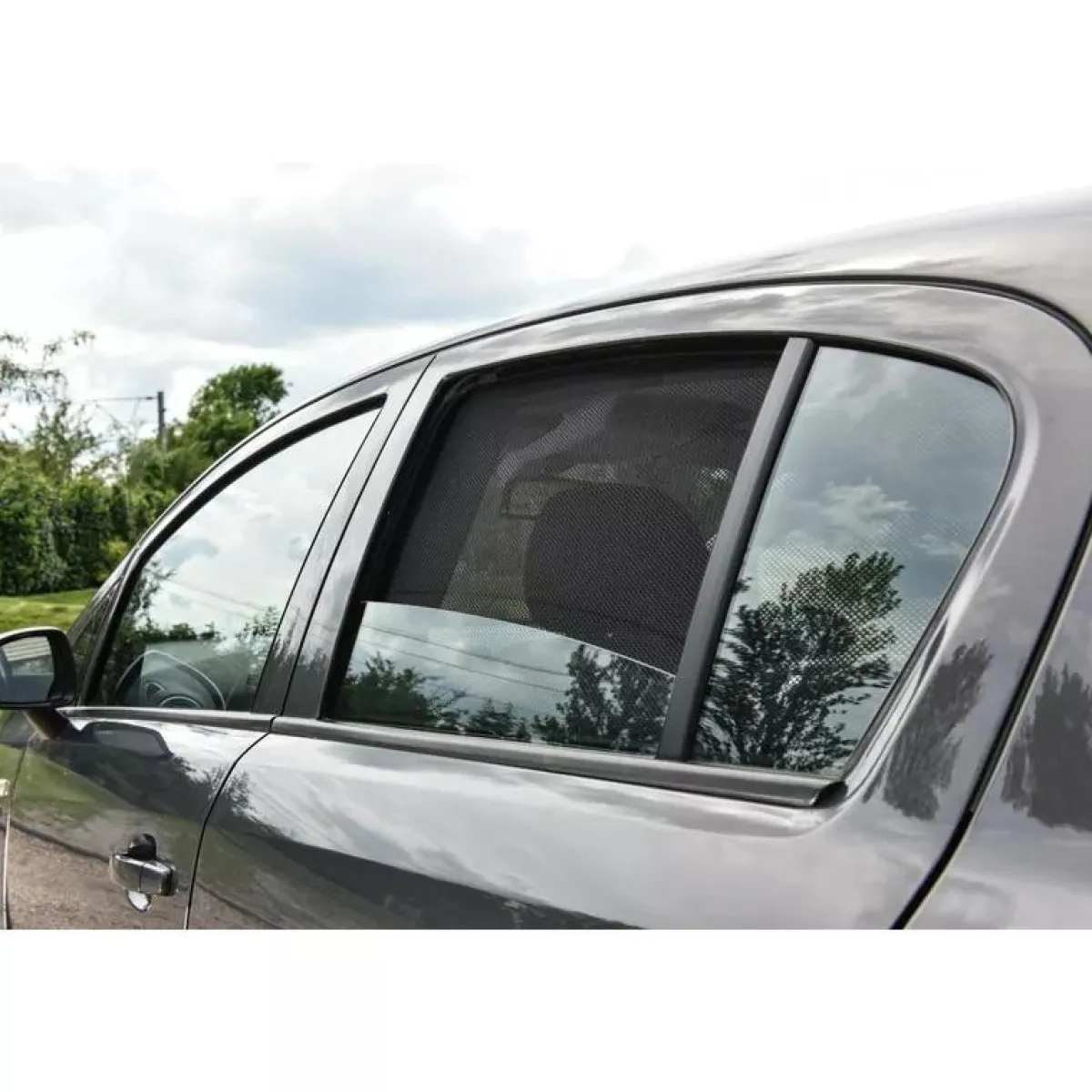 New Opel Corsa D 5 deurs 2006-2014 & Corsa E 5 deurs 2014- excl. Facelift - Zonneschermen Autozonneschermen
