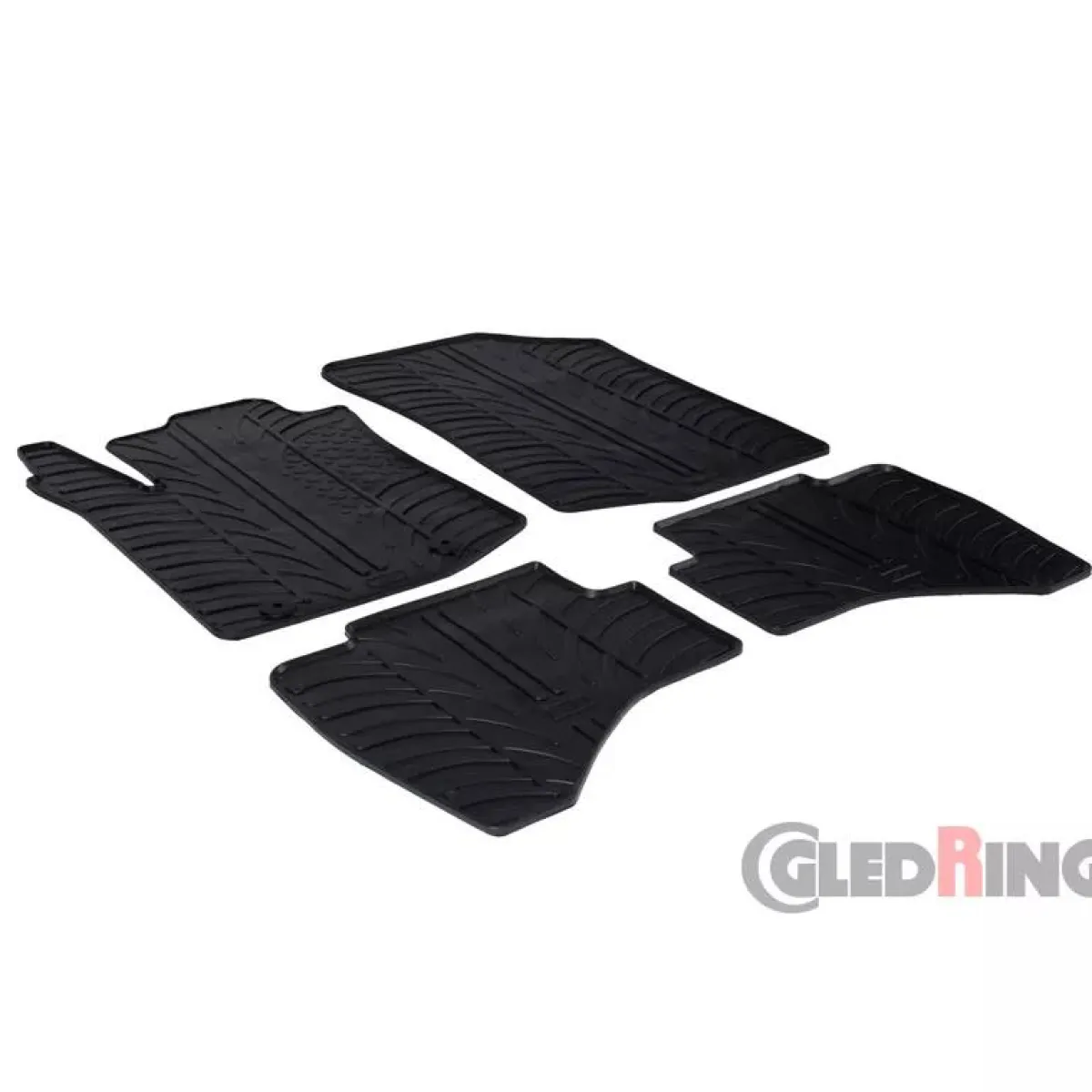 Discount Peugeot 108 & Citroën C1 2014 - Rubbermatten Automatten