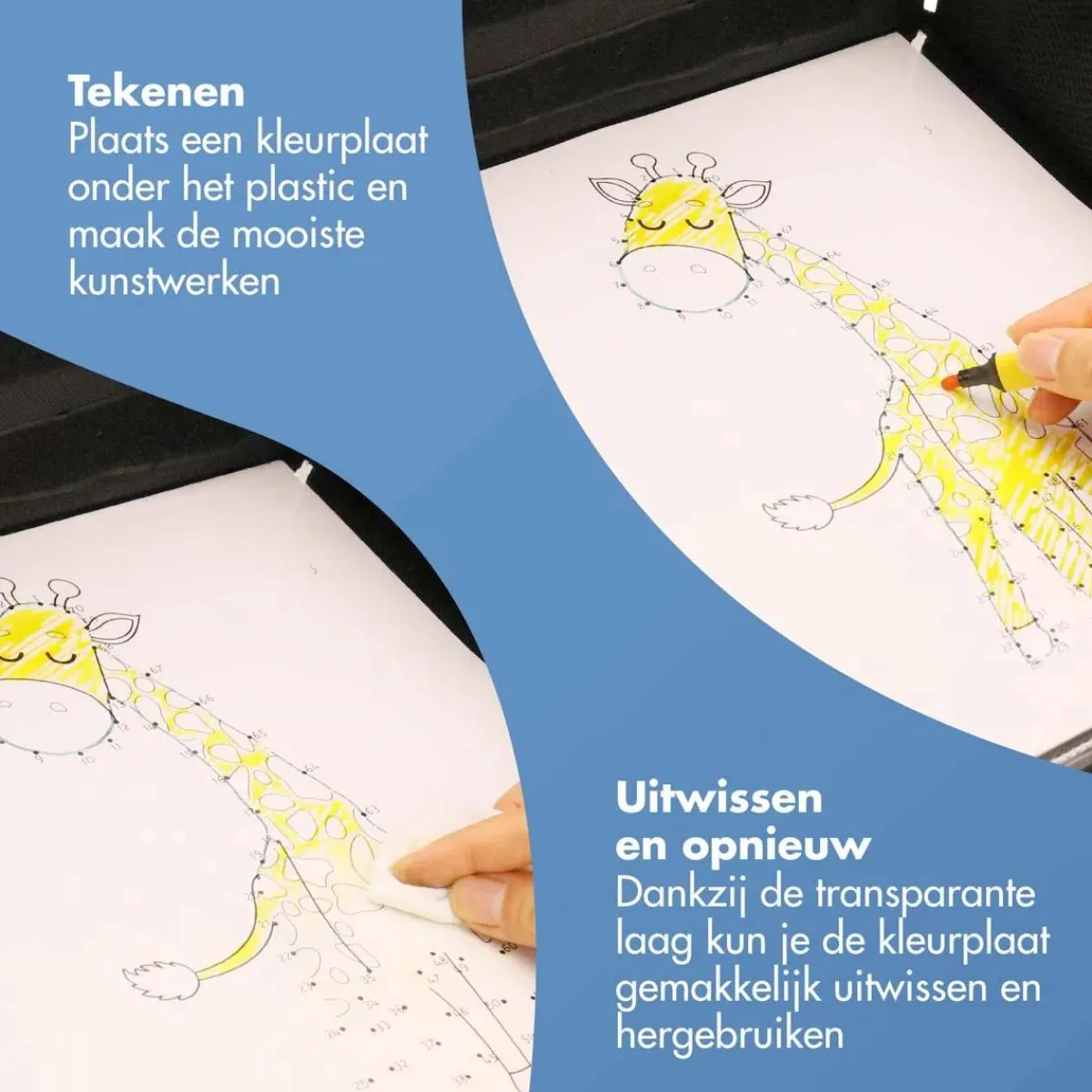 Online Reistafel met Tablethouder Organizers