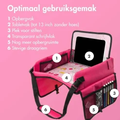 Sale Reistafel met Tablethouder Organizers