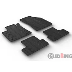 New Renault Megane IV 5 deurs/Grandtour/Grand Coupe 2016 (handgeschakeld) - Rubbermatten Automatten