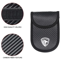 Best RFID Autosleutel Hoesje - Anti-Skim Carbon Style Autosleutelhoesjes