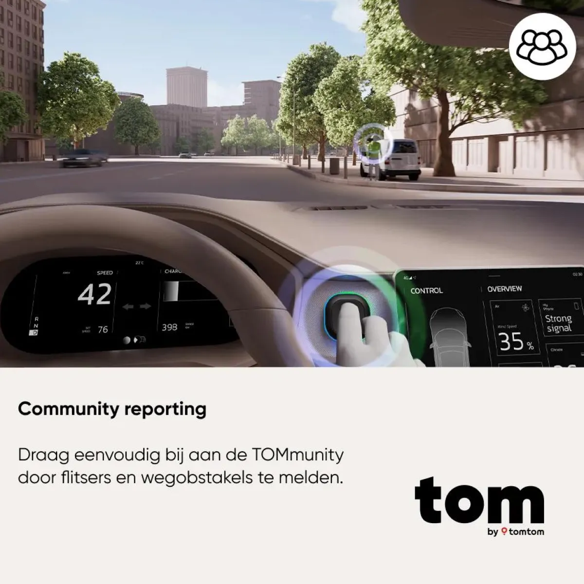 Hot Rijassistent - Tom by Autonavigatie