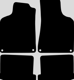 Clearance Rubber Automatten voor Volkswagen Lupo (1998-2005) Automatten